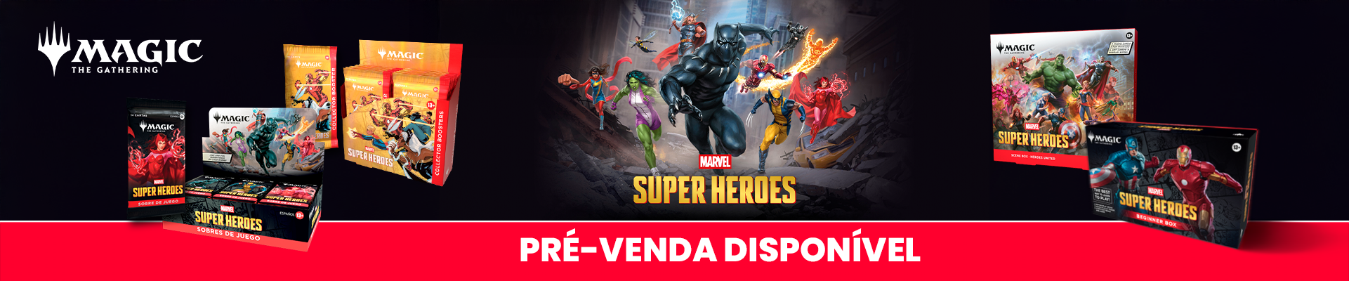 MARVEL SUPER HEROES – COLECCIÓN EN PREVENTA